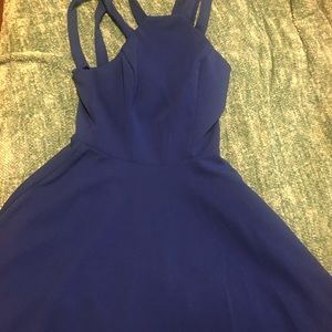 Homecoming Blue Short Dress